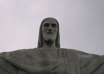 Low angle view of statue