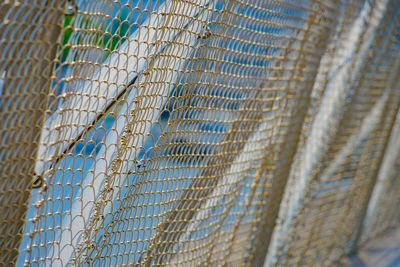 Full frame shot of metal grate