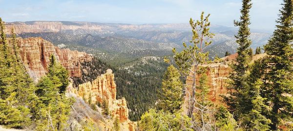 Panoramic view of landscape against sky