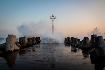 View of lighthouse against the sky