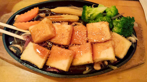 Close-up of meal