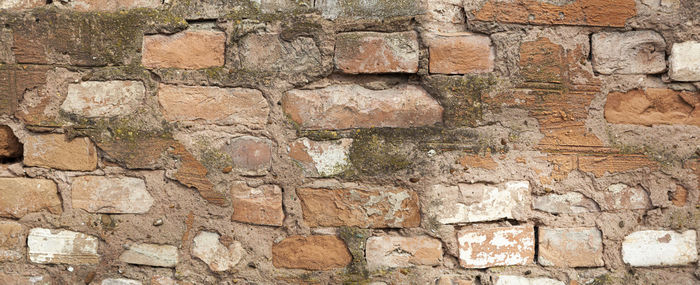 Full frame shot of brick wall