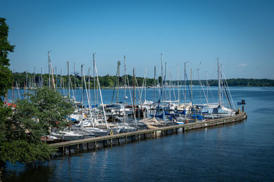 A yachts' pier in wannsee