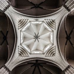 Low angle view of ceiling