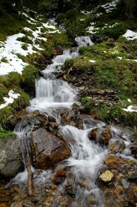 View of waterfall
