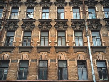 Low angle view of building in city