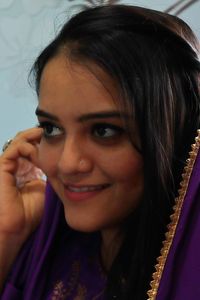 Portrait of woman smiling