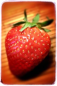 Close-up of strawberries