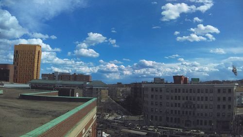 View of cityscape against sky