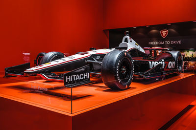 Close-up of vintage car