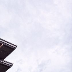 Low angle view of built structure against sky
