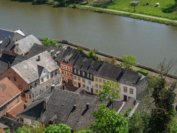 City at the saar river