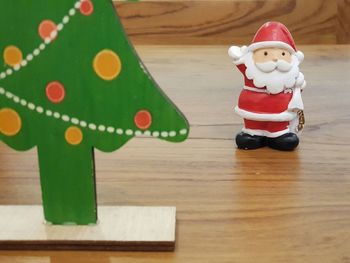 Close-up of stuffed toy on table
