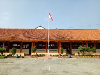 Traditional building against sky