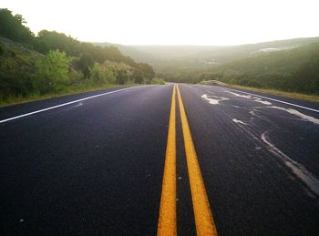 Empty road