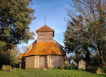 Mundon dead oaks and historic church