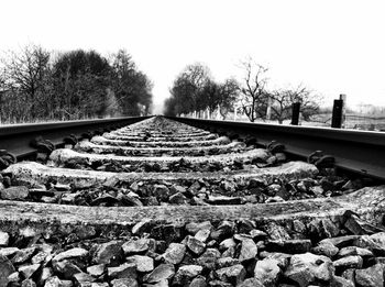 Railroad tracks