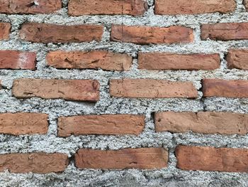 Full frame shot of brick wall