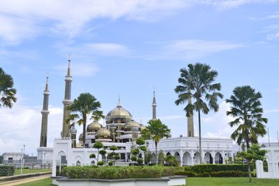 Crystal mosque at terengganu, malaysia