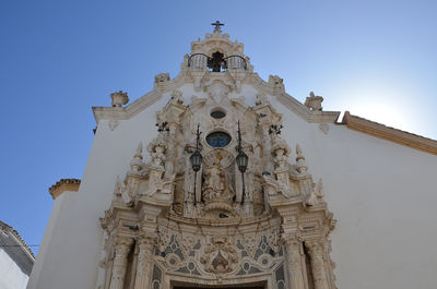 Low angle view of cathedral against sky