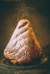 Close-up of cookies on table