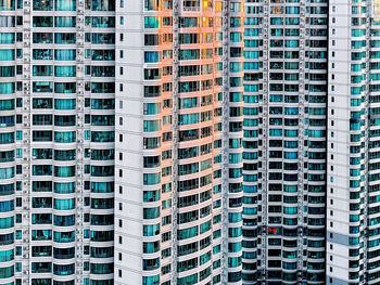 Full frame shot of modern building