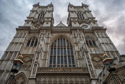 Low angle view of a temple