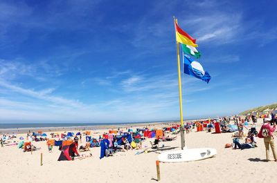 People on beach