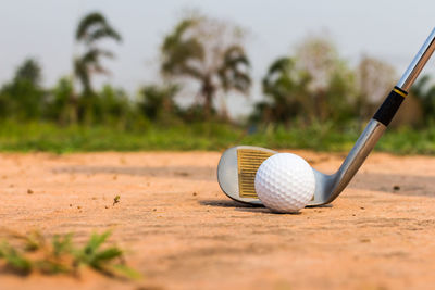 Close-up of ball on table