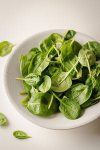 Close-up of salad in plate