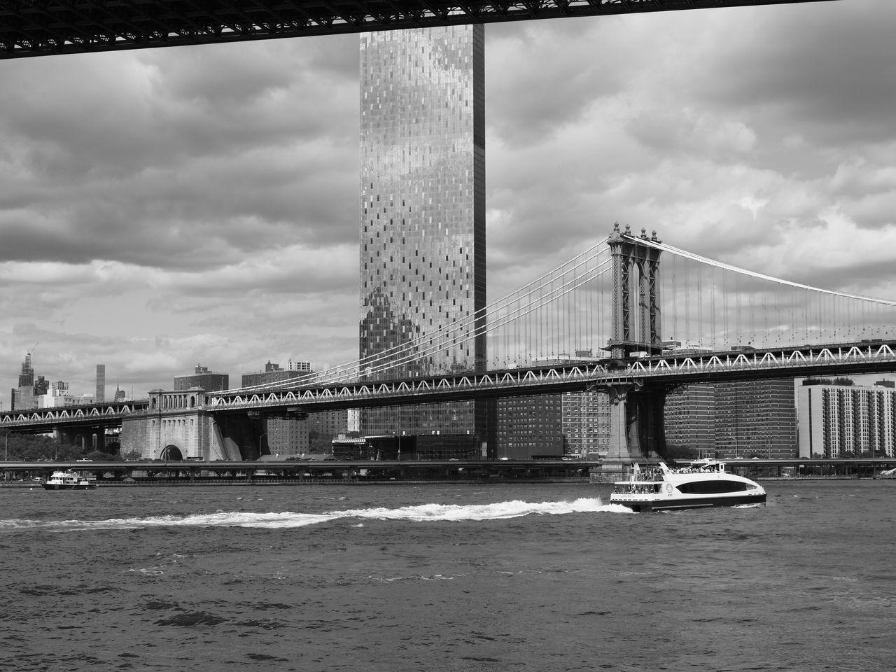 VIEW OF BRIDGE OVER RIVER