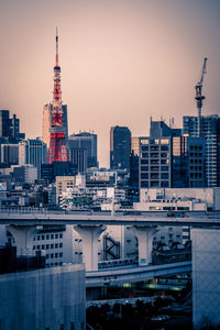 Buildings in city