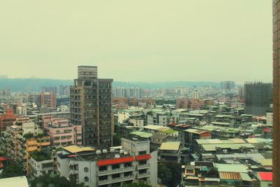 Buildings in city