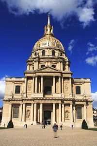 Low angle view of church