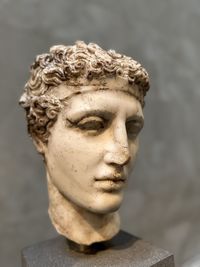 Close-up of man with eyes closed