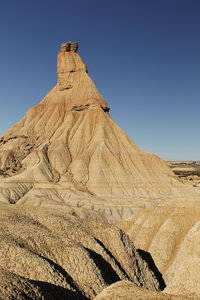 Desert landscape, las bardenas - spain
