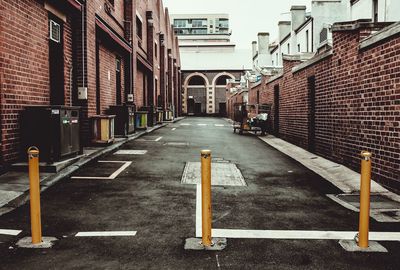 Street lights in city