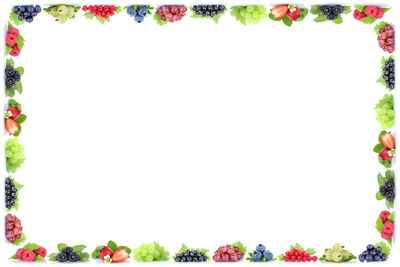 Digital composite image of flowering plants against clear sky