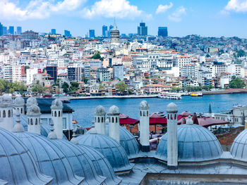 View of buildings in city