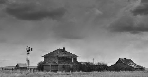 House against sky