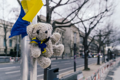 Close-up of stuffed toy