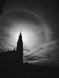 Low angle view of a statue