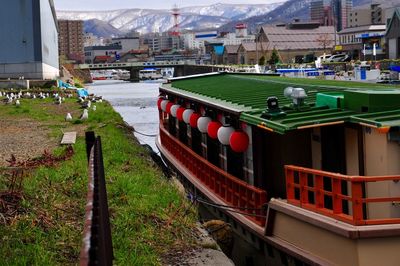 Built structure against the sky