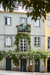 Low angle view of old building