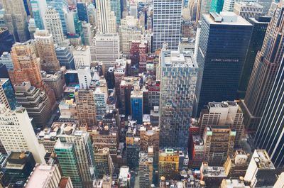 Aerial view of a city