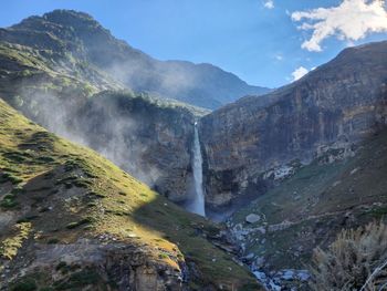 Heart shaped waterfall 