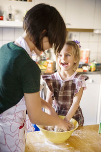 Sisters baking