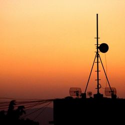 Scenic view of sky at sunset