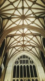 Low angle view of cathedral