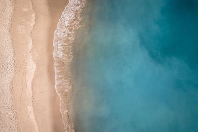 Aerial view of sea